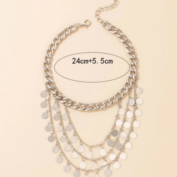 Silver Anklet Multistrand! - Picture 5 of 6